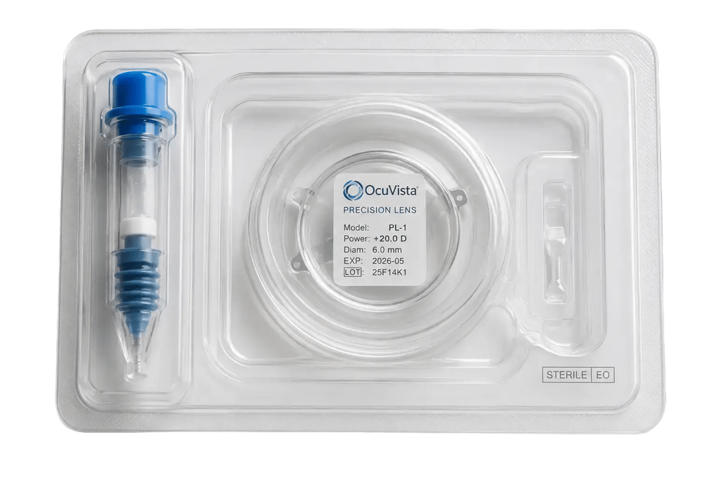 Custom Blister Packaging for Ophthalmic Lenses and Injectors