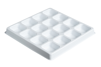 square plastic tray by ready-made